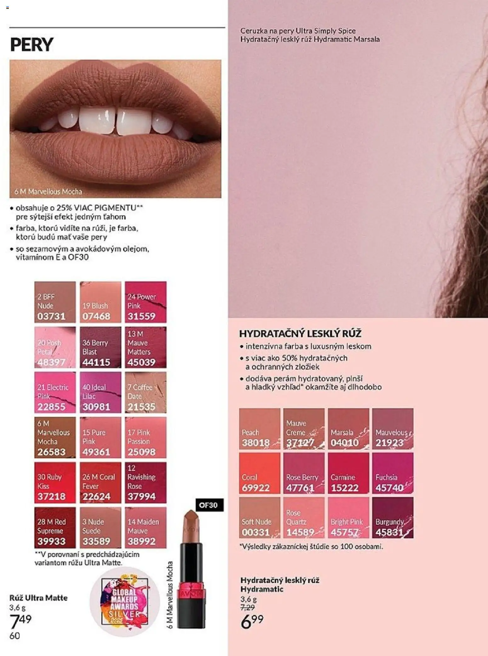 Nové Avon akcie – leták je platný od 01.06.2026 | Strana: 60 | Produkty: Ceruzka