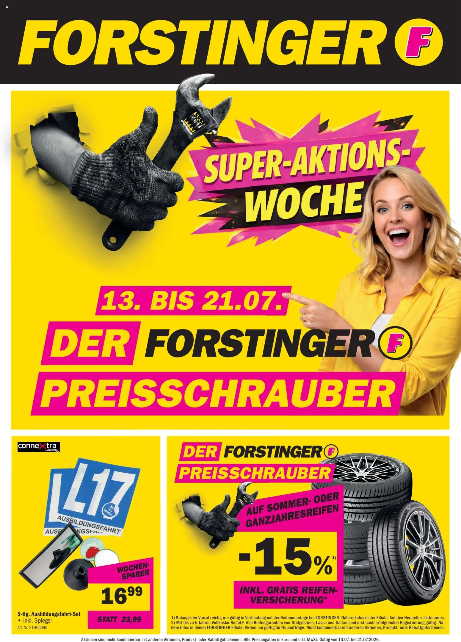 Forstinger Flugblatt (13.07.2026) catalogue cover