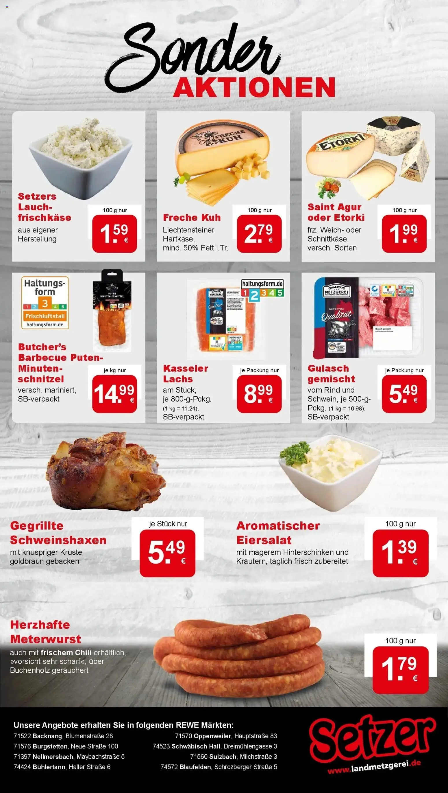 REWE Prospekt ab 14.09.2026 zum Blättern » Angebote | Seite: 7 | Produkte: Schnitzel, Lachs, Lauch, Frischkase