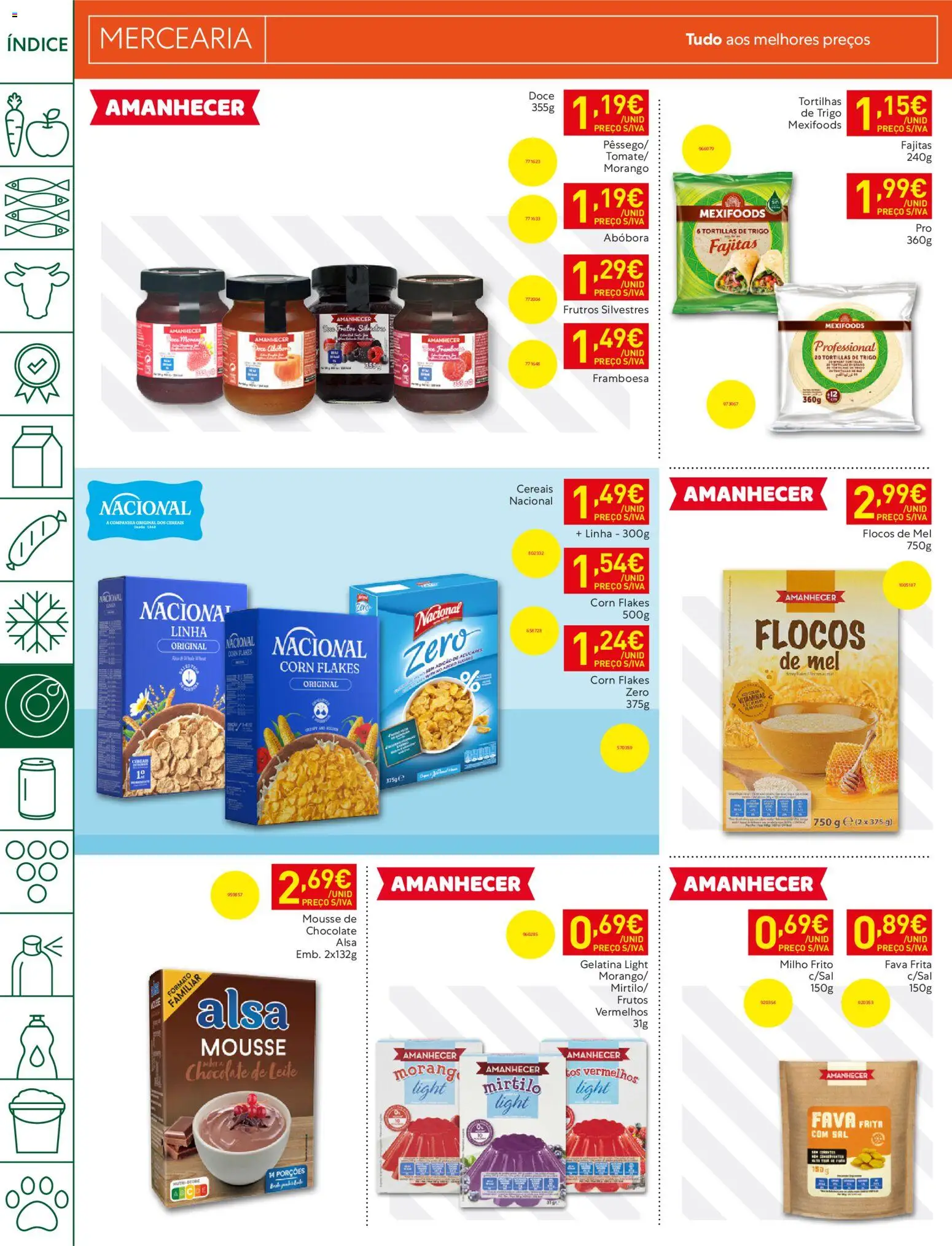 Recheio folheto Madeira │ válido de 30/06/2026 | Página: 22 | Produtos: Leite, Chocolate, Abóbora, Mel