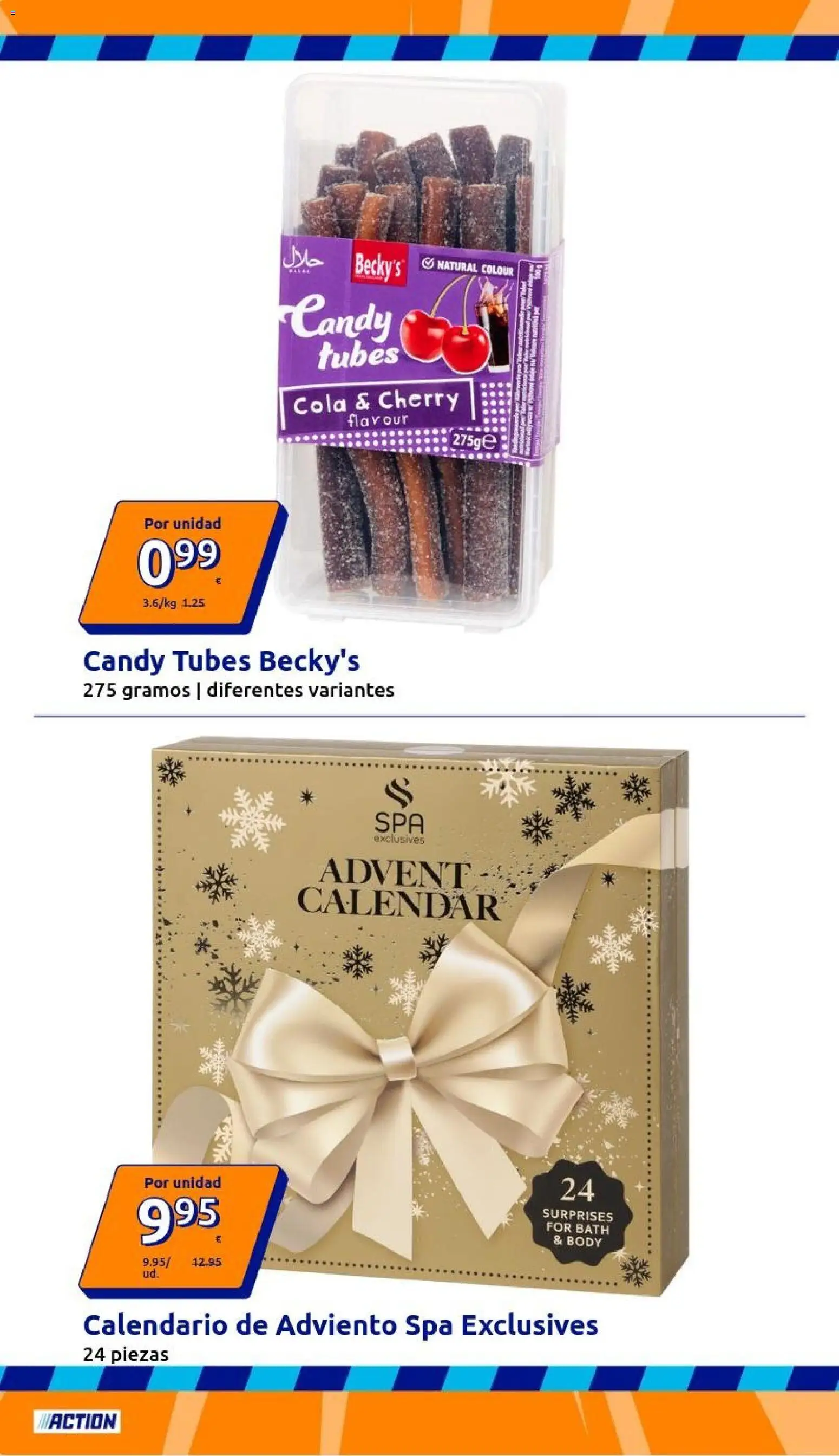 Action folleto │ válido desde el 23/09/2026 | Página: 14 | Productos: Body, Calendario de Adviento