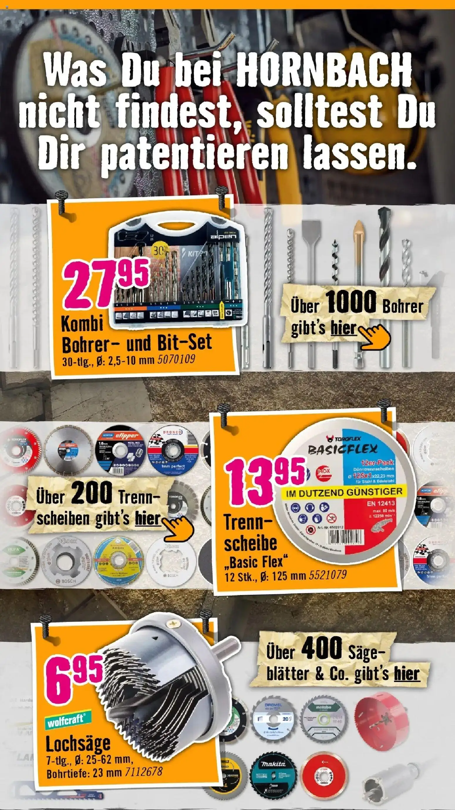Hornbach - Hornbach: Kürzere Tage wecken Deinen Ehrgeiz. von 07.10.2026 - Aktuelle Angebote | Seite: 36