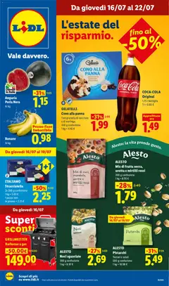 Anteprima del volantino Lidl volantino valido a partire dal 16/07/2026