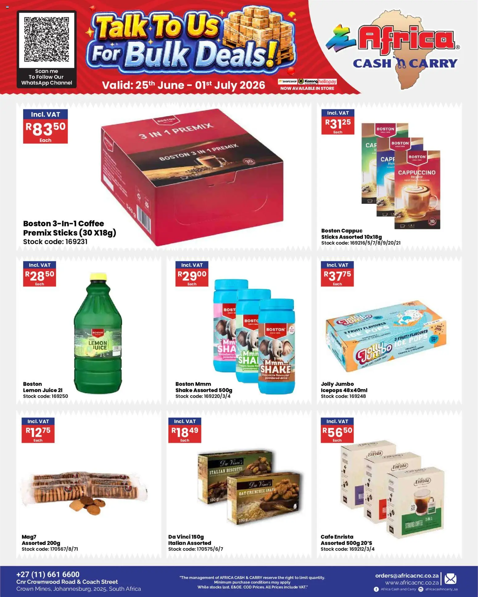 New Africa Cash & Carry catalogue – valid from 25/06/2026 | Page: 29