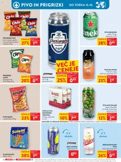 Spar katalog akcije – veljaven od 07.10.2026 | Stran: 24 | Izdelki: Heineken, Slane palčke, Pivo, Limona