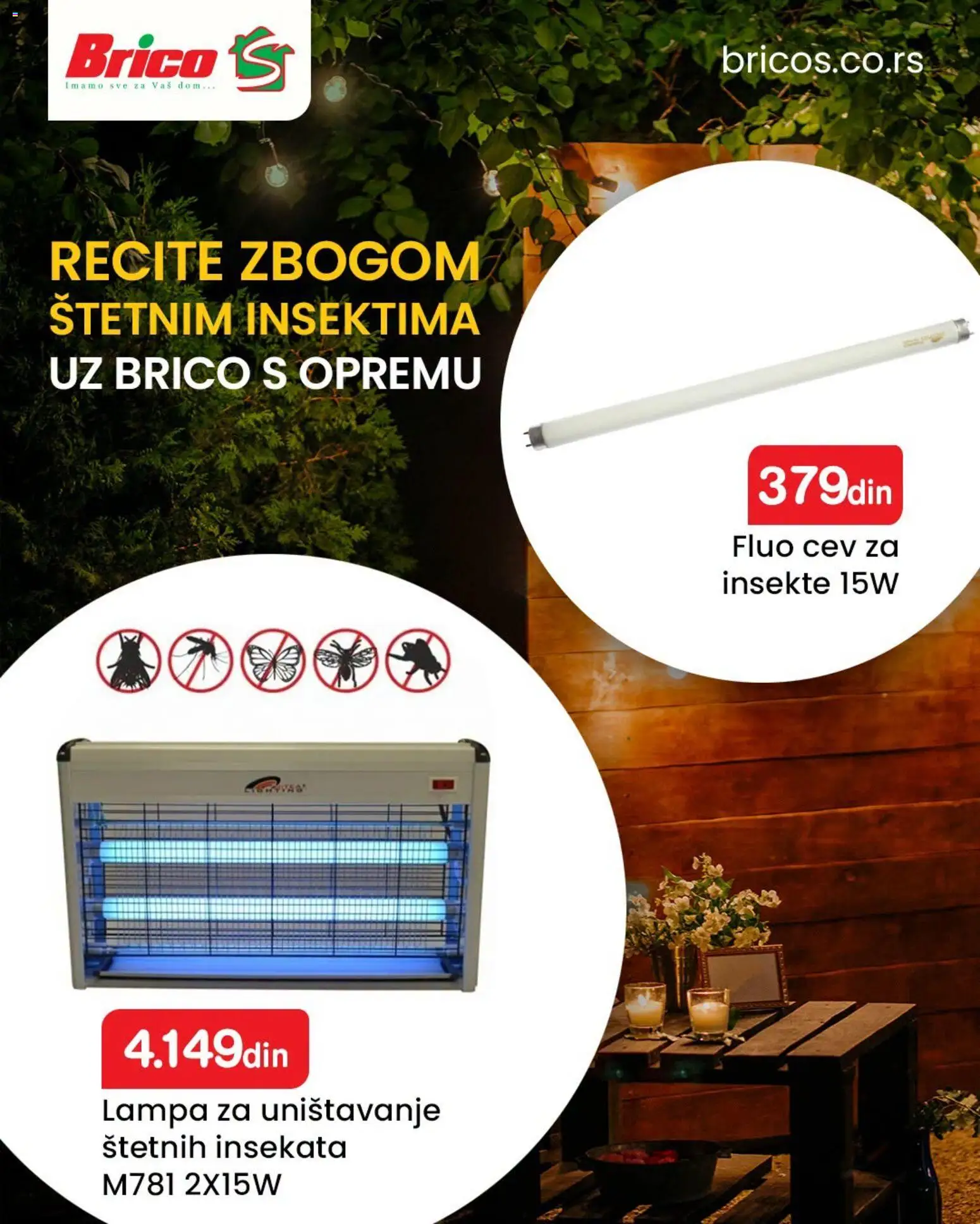 Brico S katalog - važi od 03.08.2026 | Strana: 2 | Proizvode: Lampa