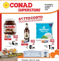 Anteprima del volantino Conad volantino Superstore Lazio valido a partire dal 04.06.2026