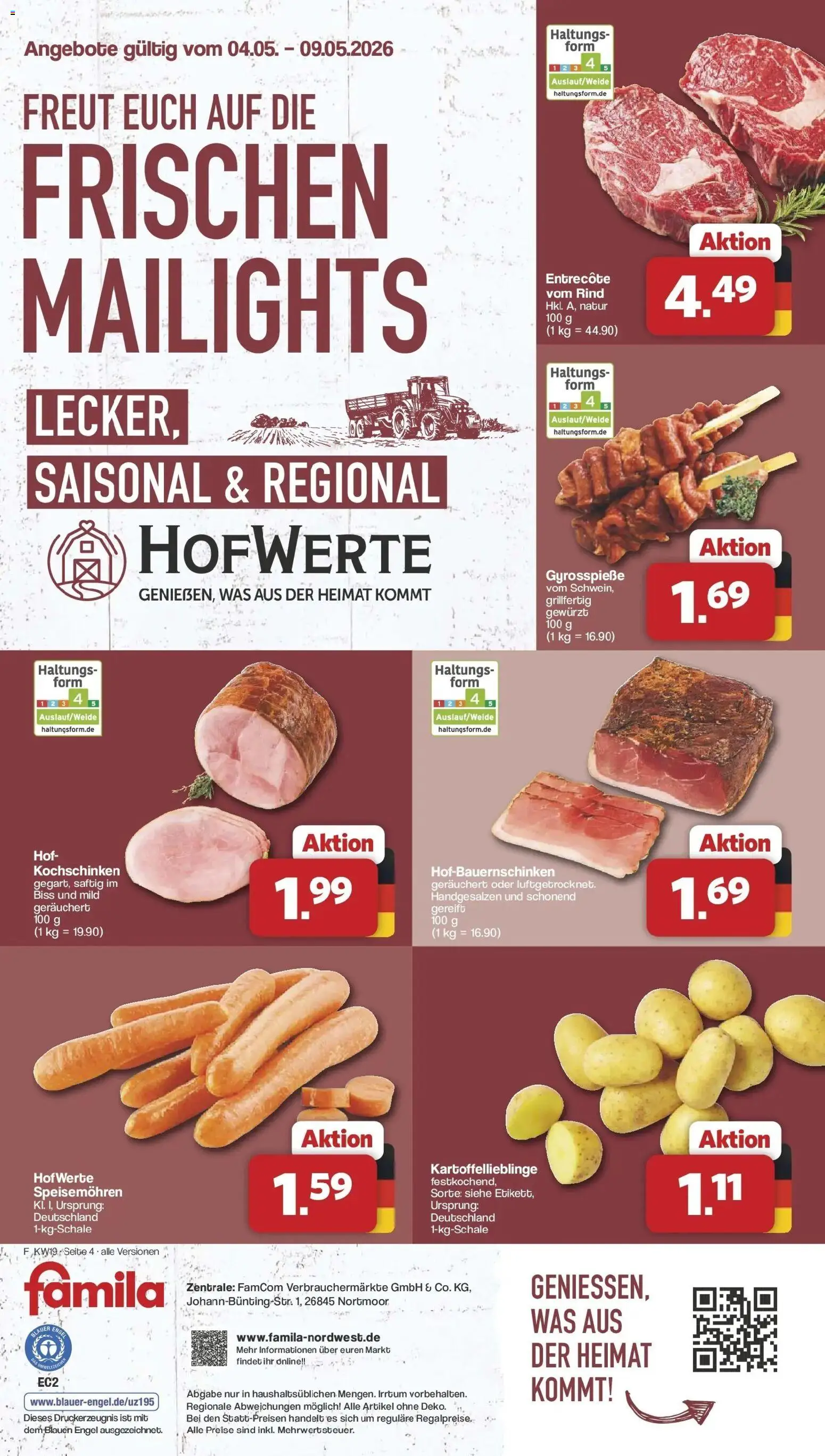 Combi Hofwerte – gültig ab 04.05.2026 | Seite: 4 | Produkte: Entrecote