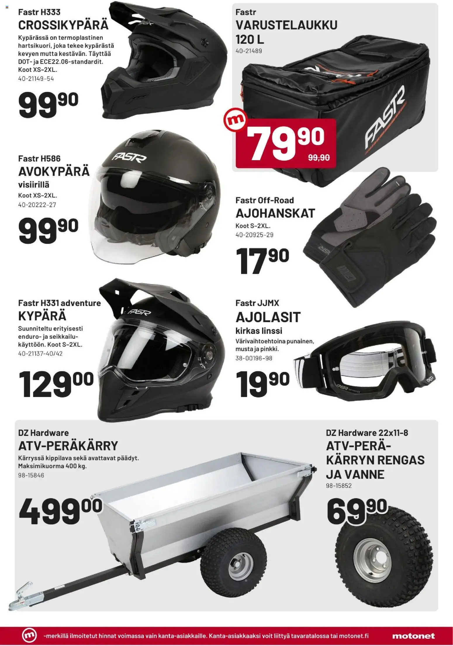 Motonet tarjoukset – voimassa 19/08/2026 alkaen | Sivu: 9