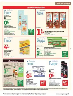 Auchan - Prévisualisation de PUR JUS DE POMME BIO AUCHAN, 90 cl valide à partir de 15/07/2026 | Page: 5