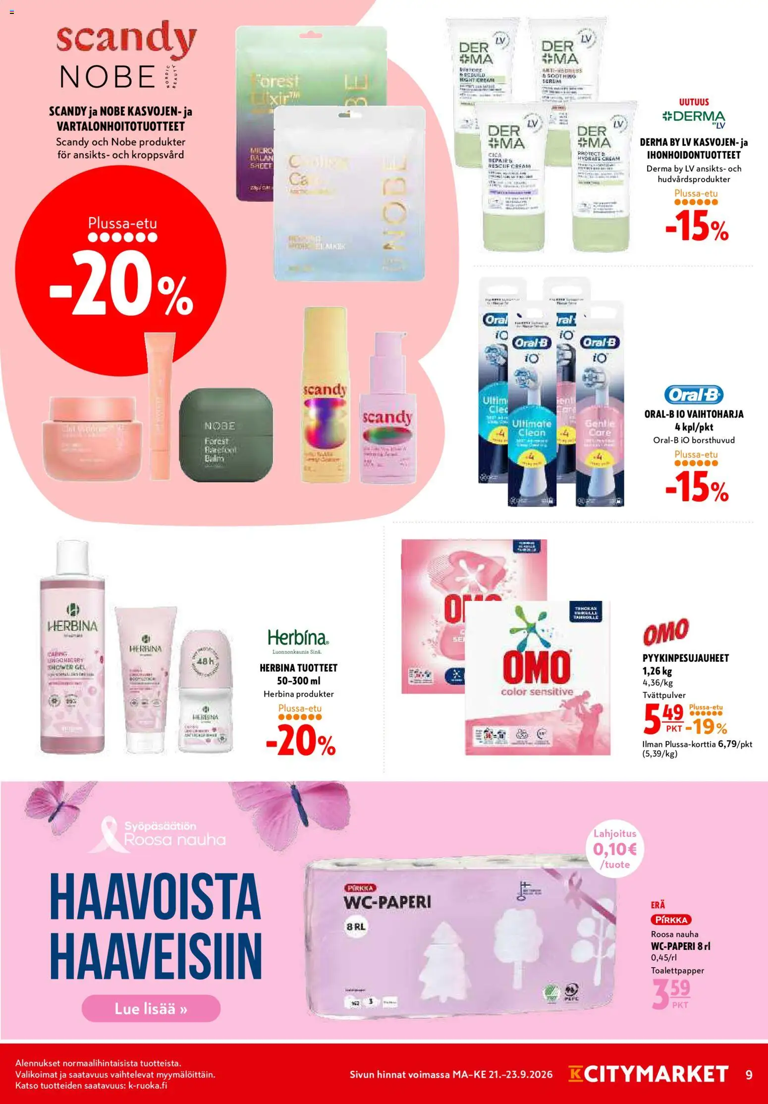 K-Citymarket tarjoukset – voimassa 21/09/2026 alkaen | Sivu: 9