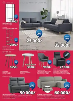 UDSBJERG fotelja, Tkanina. Sedište i naslon od pene. Noge od masivne hrastovine. S66xV84xDub68 cm - pregled Jysk kataloga - važi od 24.06.2026 | Strana: 14
