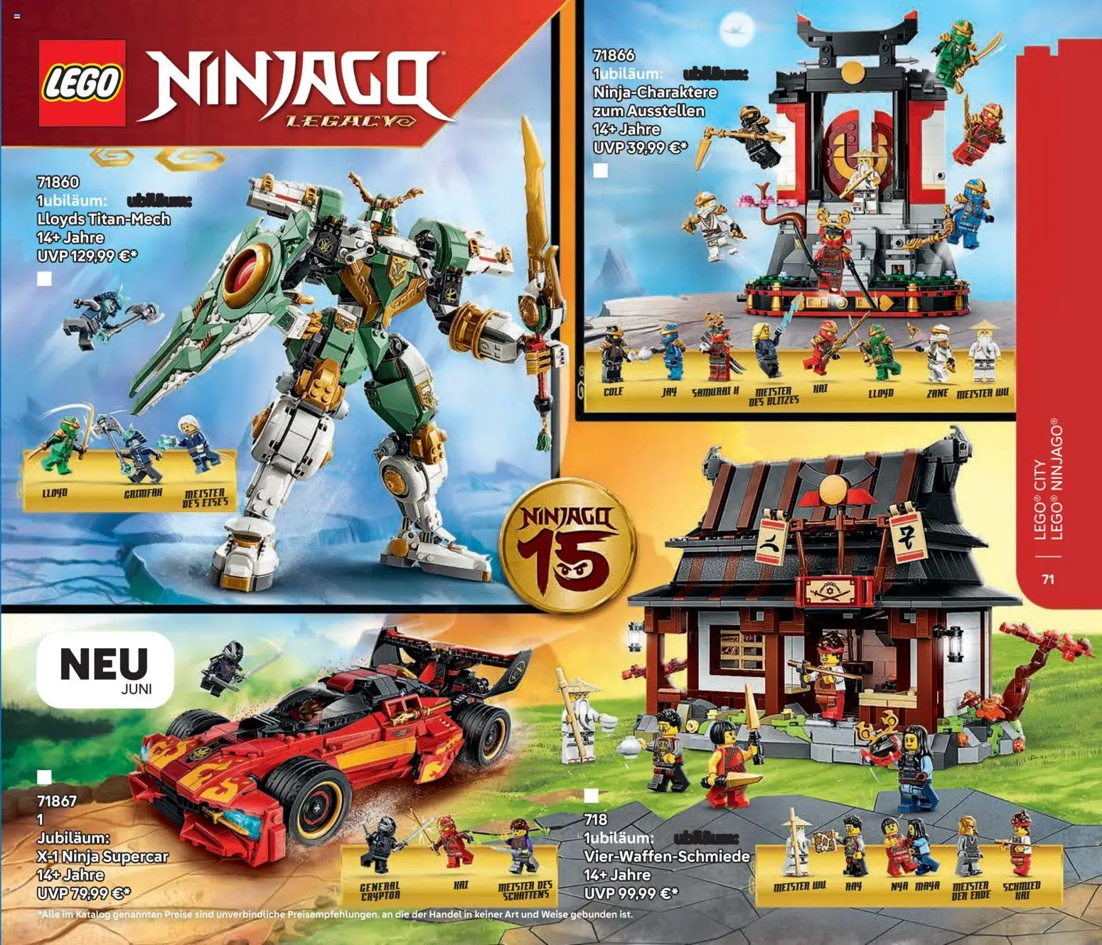 Lego Angebote gültig ab 01.09.2026 | Seite: 71