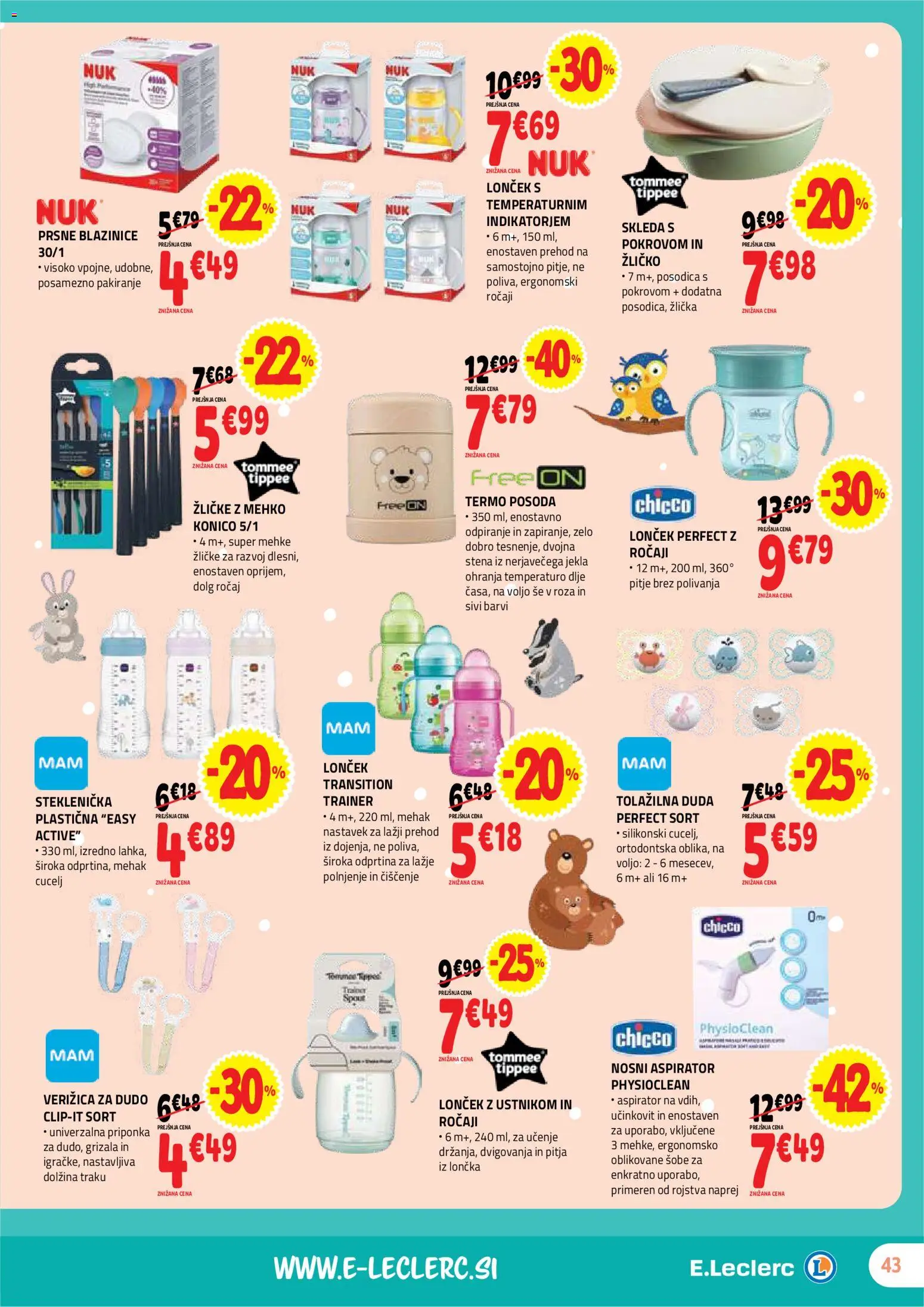 Novi E.leclerc katalog ponudbe – veljaven od 02.09.2026 | Stran: 43