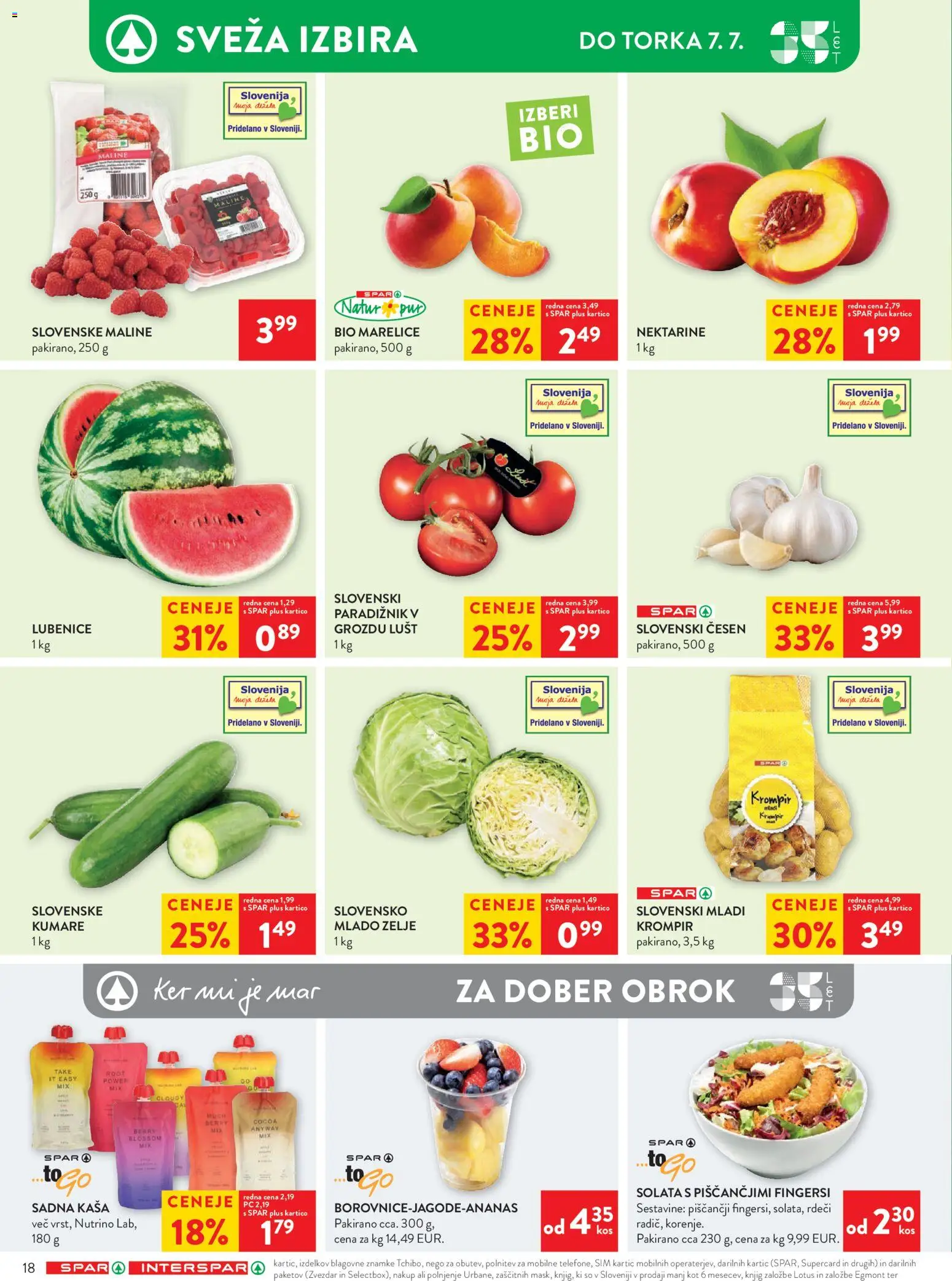 Novi Spar katalog ponudbe – veljaven od 01.07.2026 | Stran: 20