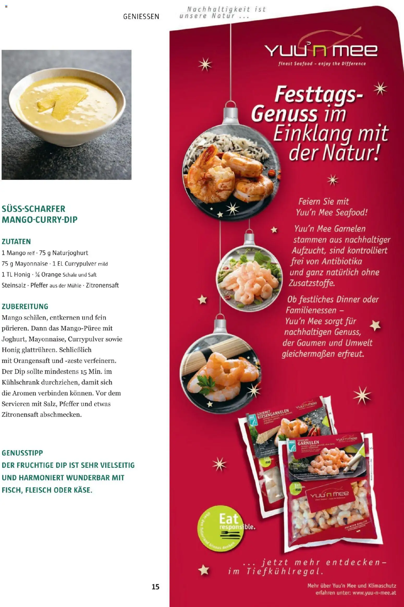 Sutterlüty B’sundrig Magazine gültig ab 17.11.2025 | Seite: 15 | Produkte: Mayonnaise, Pfeffer, Kühlschrank, Mühle