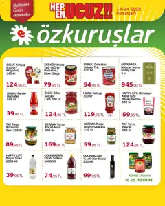 14 Eylül 2026 tarihinden itibaren geçerli olan Özkuruşlar kataloğu önizlemesi | Sayfa: 4