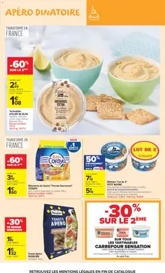 Carrefour Market - Prévisualisation de Carrefour Market catalogue valide à partir de 23/06/2026 | Page: 13 | Produits: Tomates séchées, Tarama, Pois chiches, Saumon