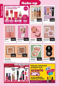 Anteprima del volantino Tigotà volantino valido a partire dal 01.05.2026 | Pagina: 4 | Prodotti: Mascara, Ombretto, Terra abbronzante, BB cream