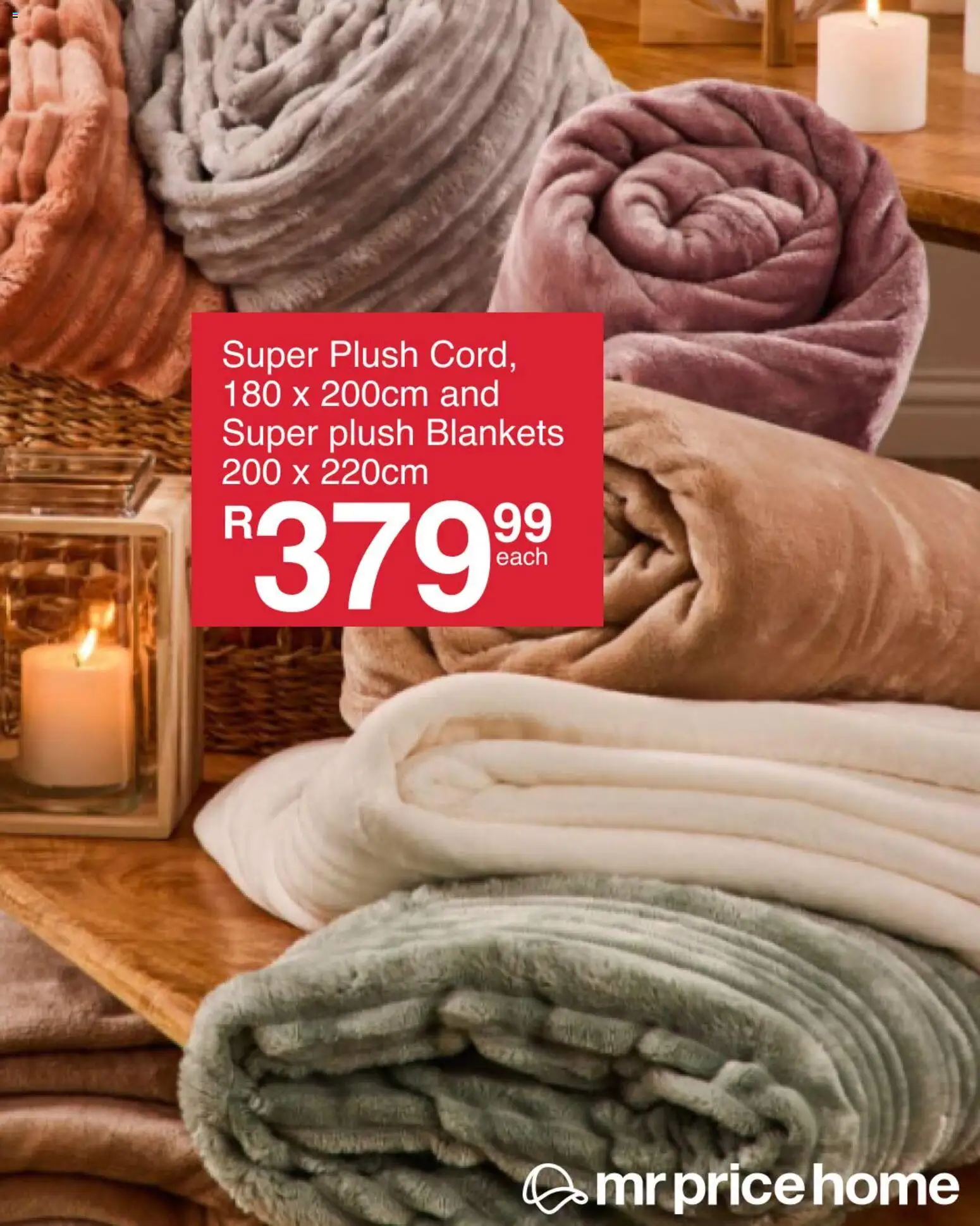 New MRP Home catalogue – valid from 24/07/2026 | Page: 3 | Products: Blankets