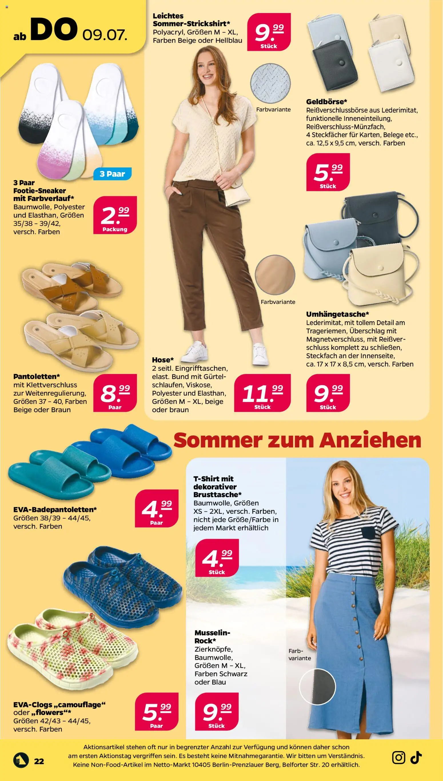 Netto Prospekt – gültig ab 06.07.2026 | Seite: 22 | Produkte: Gürtel