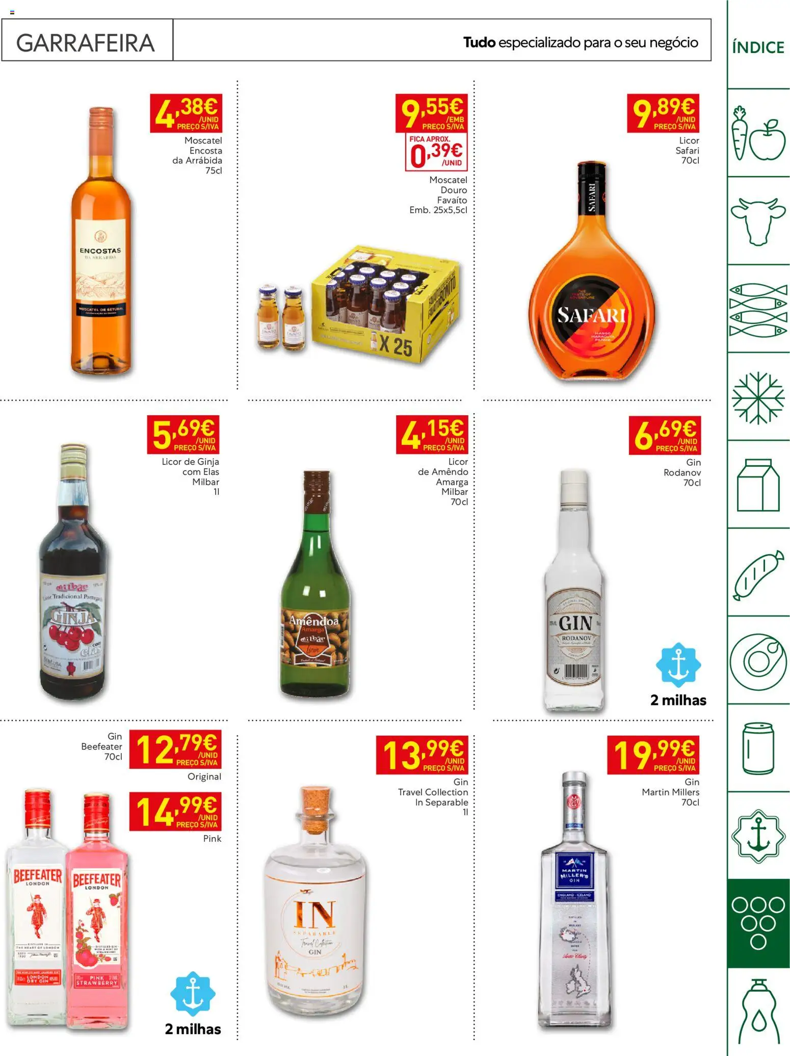Recheio folheto Horeca Madeira │ válido de 13/10/2026 | Página: 25 | Produtos: Licor, Gin