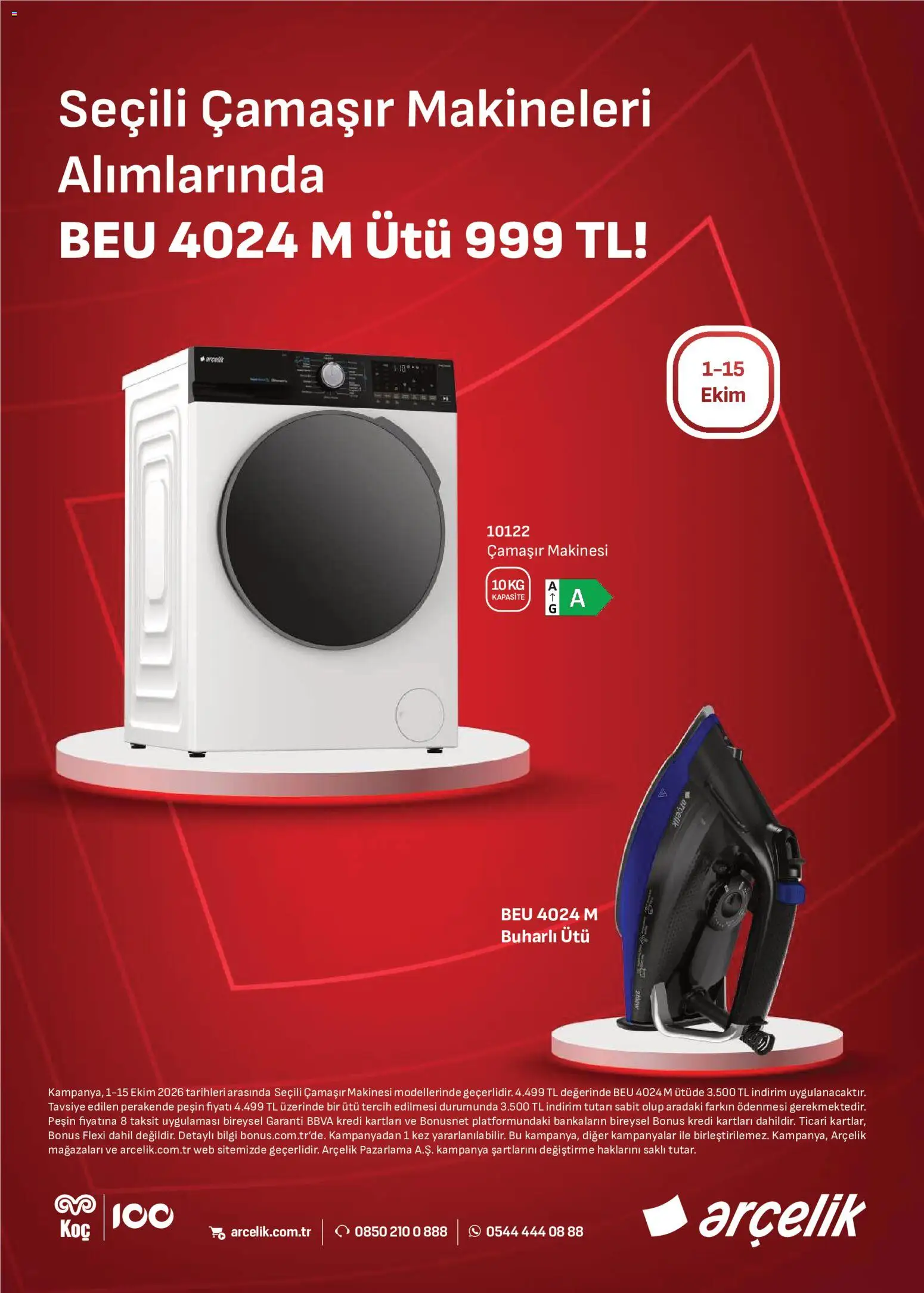 Arçelik Katalog - 01 Ekim 2026 tarihinden itibaren geçerlidir | Sayfa: 24