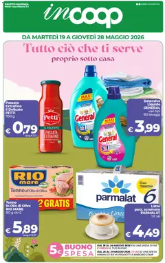 Anteprima del volantino COOP volantino inCoop Sicilia valido a partire dal 19.05.2026