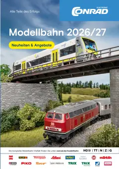 Conrad Modellbahn Katalog ab 07.09.2026 gültig