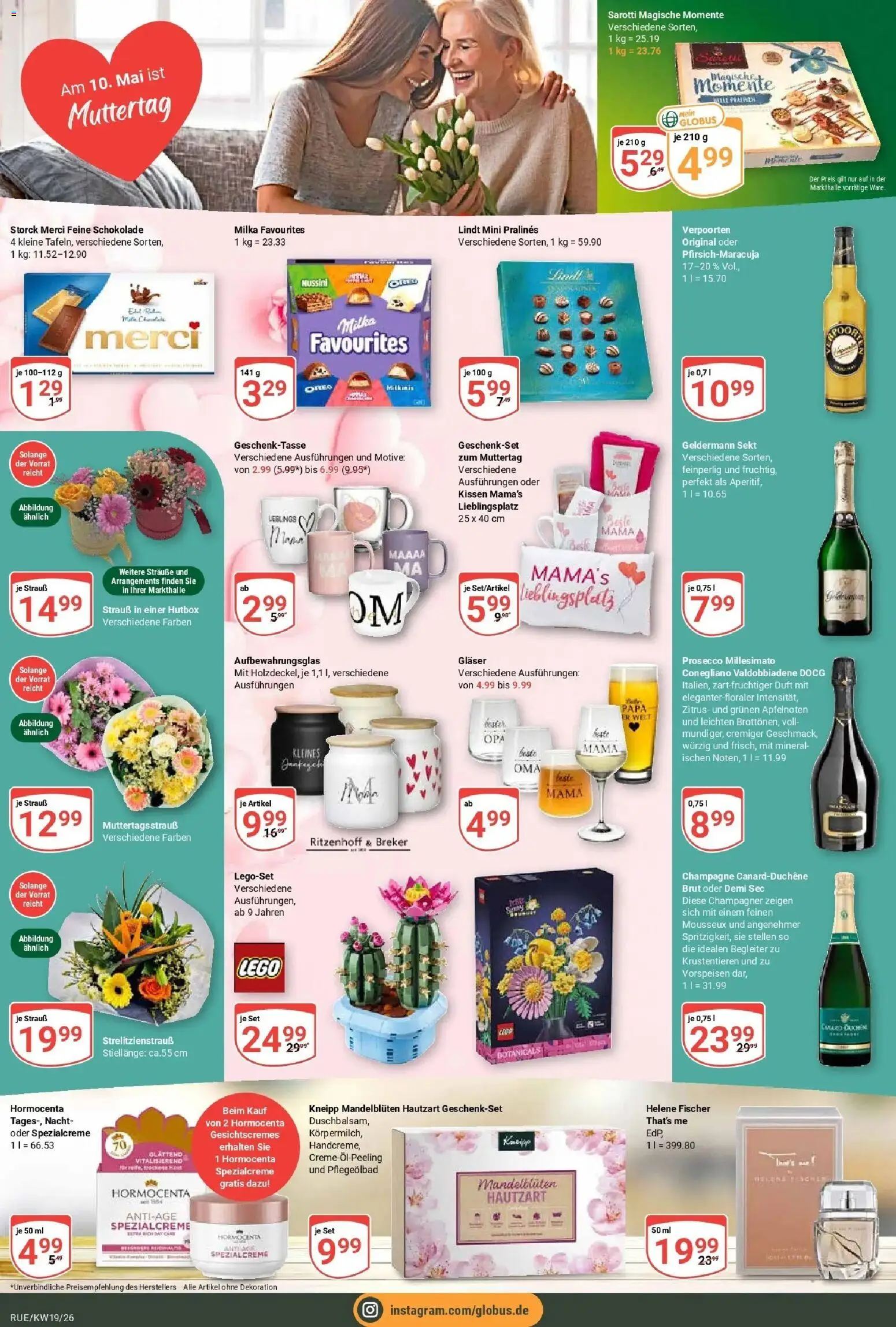Globus Prospekt Rüsselsheim	 – gültig ab 04.05.2026 | Seite: 6 | Produkte: Merci, Sekt, Duft, Milka