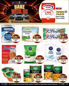 Take n Pay specials catalogue – valid from 27/07/2026 | Page: 27 | Products: Cake, Flour, Fish, Fruit