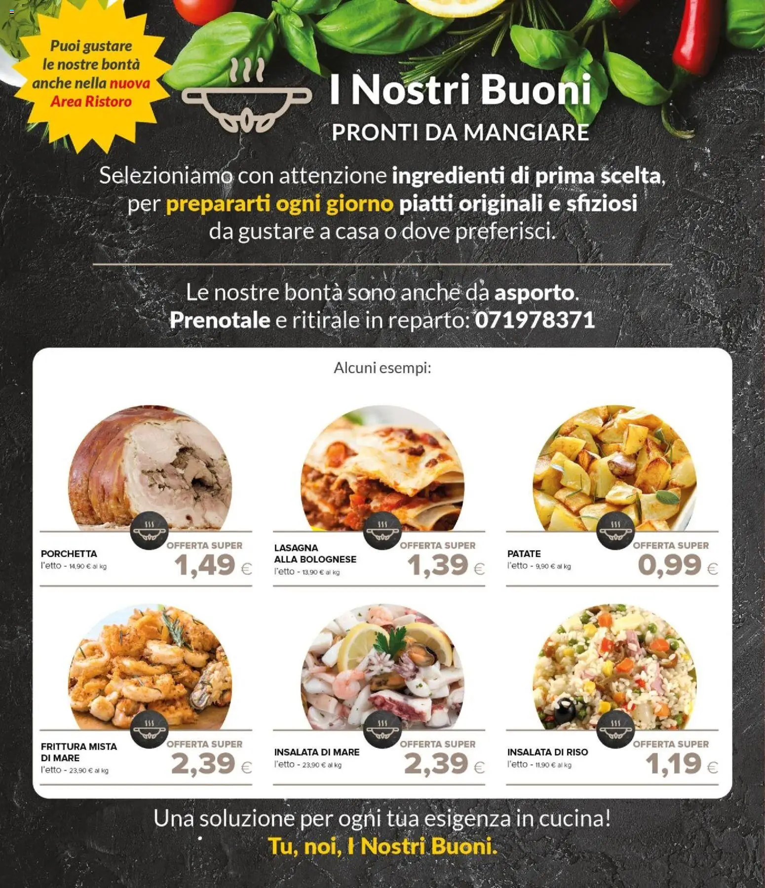 Volantino Oasi del 23.04.2026 | Pagina: 6 | Prodotti: Riso, Insalata, Patate, Lasagna