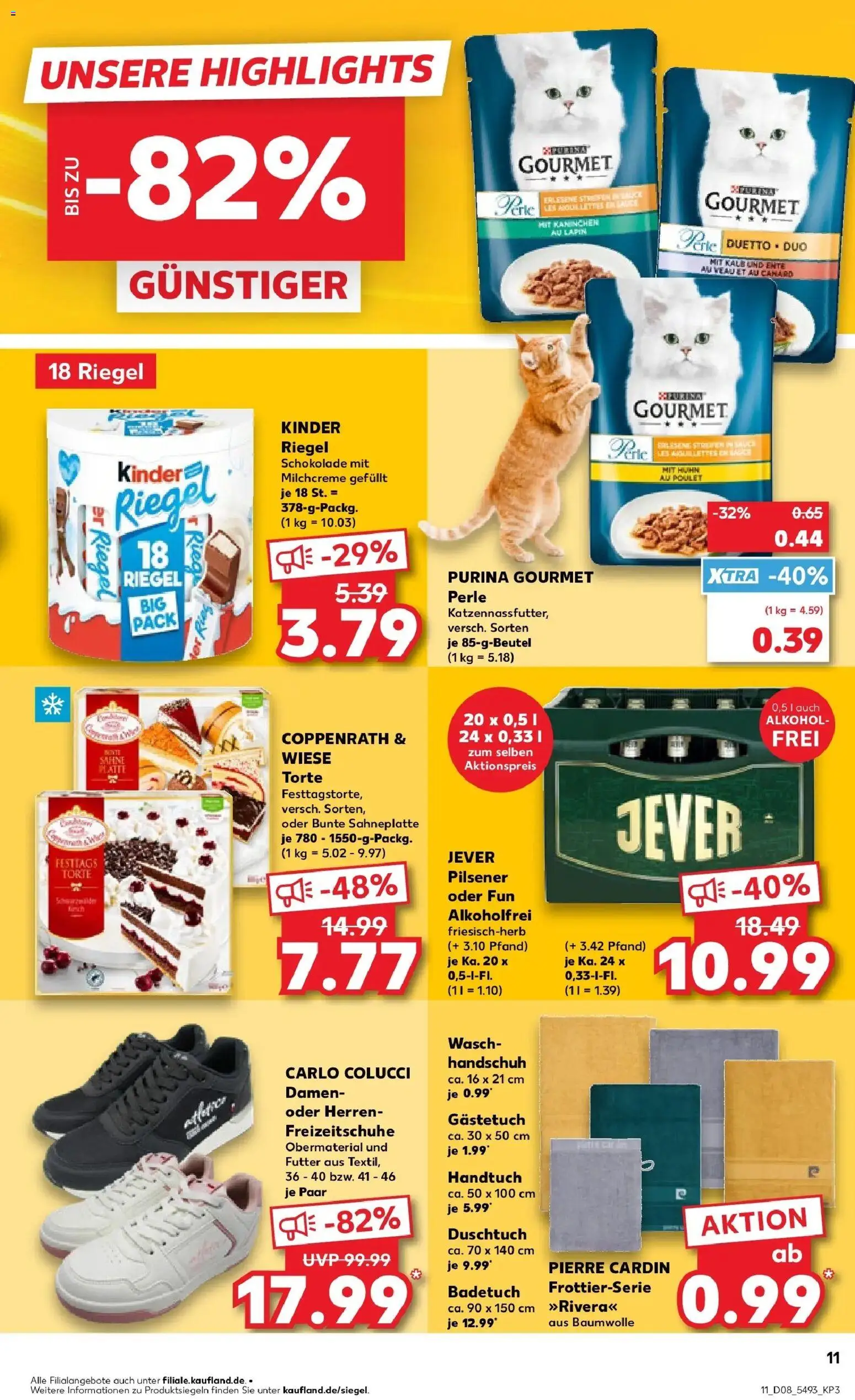 Kaufland prospekt Calw	 – gültig ab 19.02.2026 | Seite: 19 | Produkte: Kinder schokolade, Schokolade, Jever, Ente