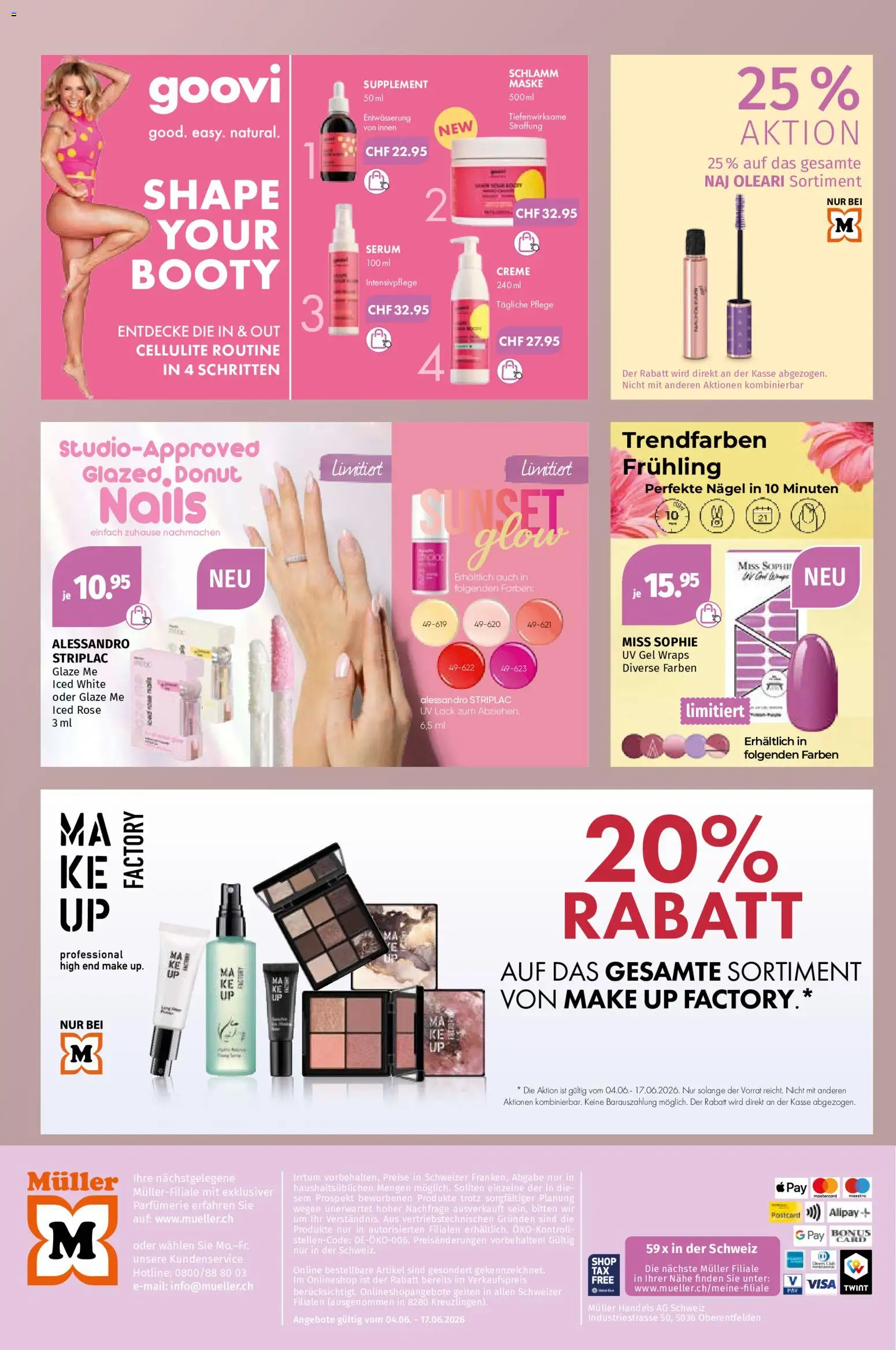 Müller aktionen Beauty-Highlights – gültig ab 04.06.2026 | Seite: 6 | Produkte: Serum, Maske, Creme