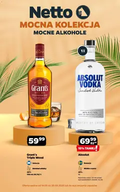 Pogląd oferty "Netto gazetka - Mocne alkohole" - ważna od 14.09.2026