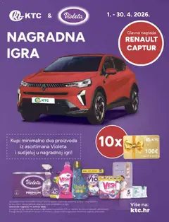 KTC Katalog - Pregled kataloga iz trgovine KTC, vrijedi od 29.04.2026 | Stranica: 29 | Proizvodi: Violeta, Igra