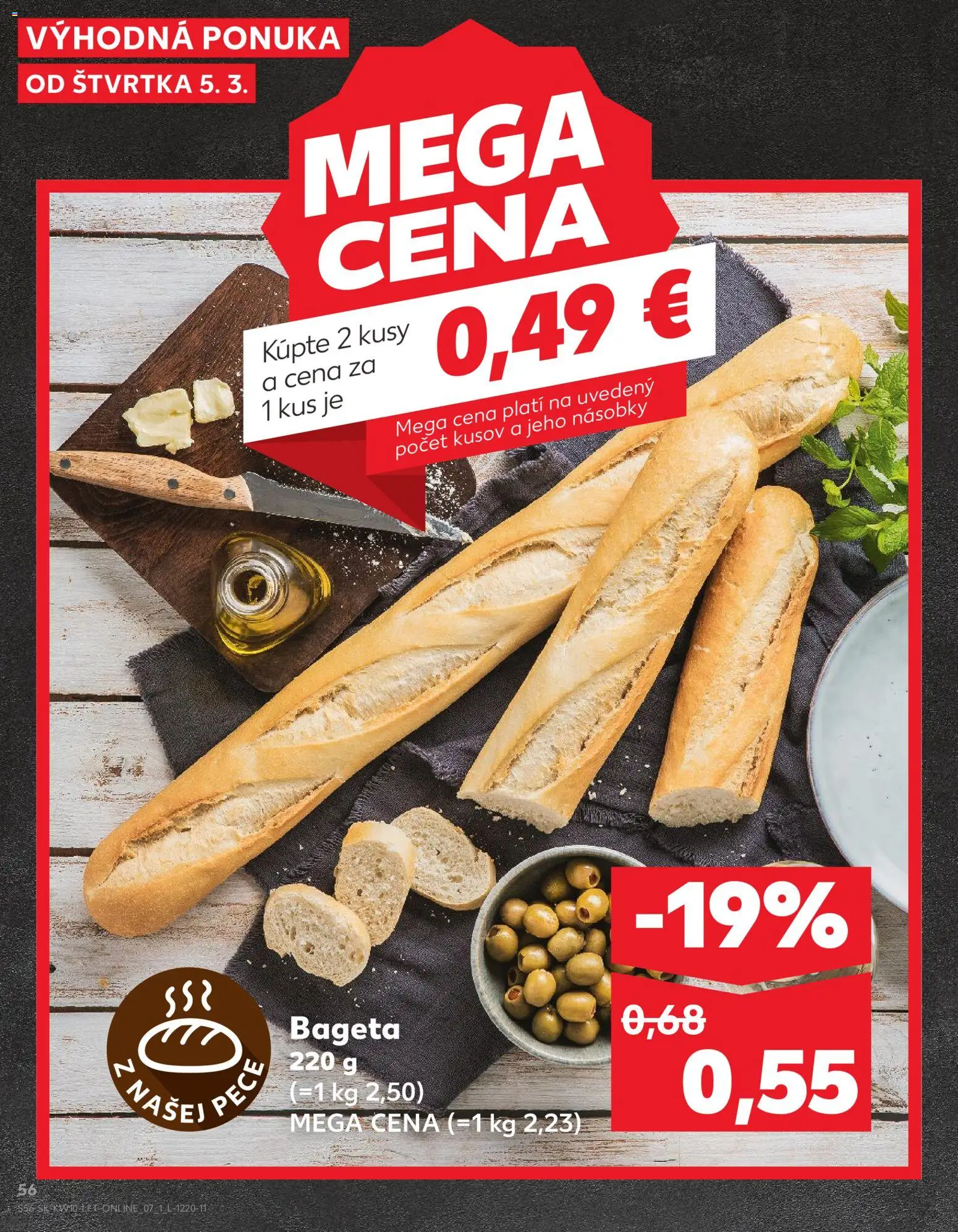 Kaufland SK akciós ujság - amely érvényes a következő dátumtól: 2026.03.05. | Oldal: 56