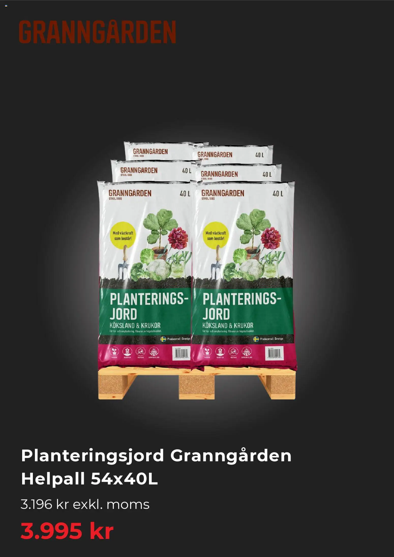 Granngården reklamblad aktuell från 19.05.2026 | Sida: 7 | Produkter: Jord, Planteringsjord