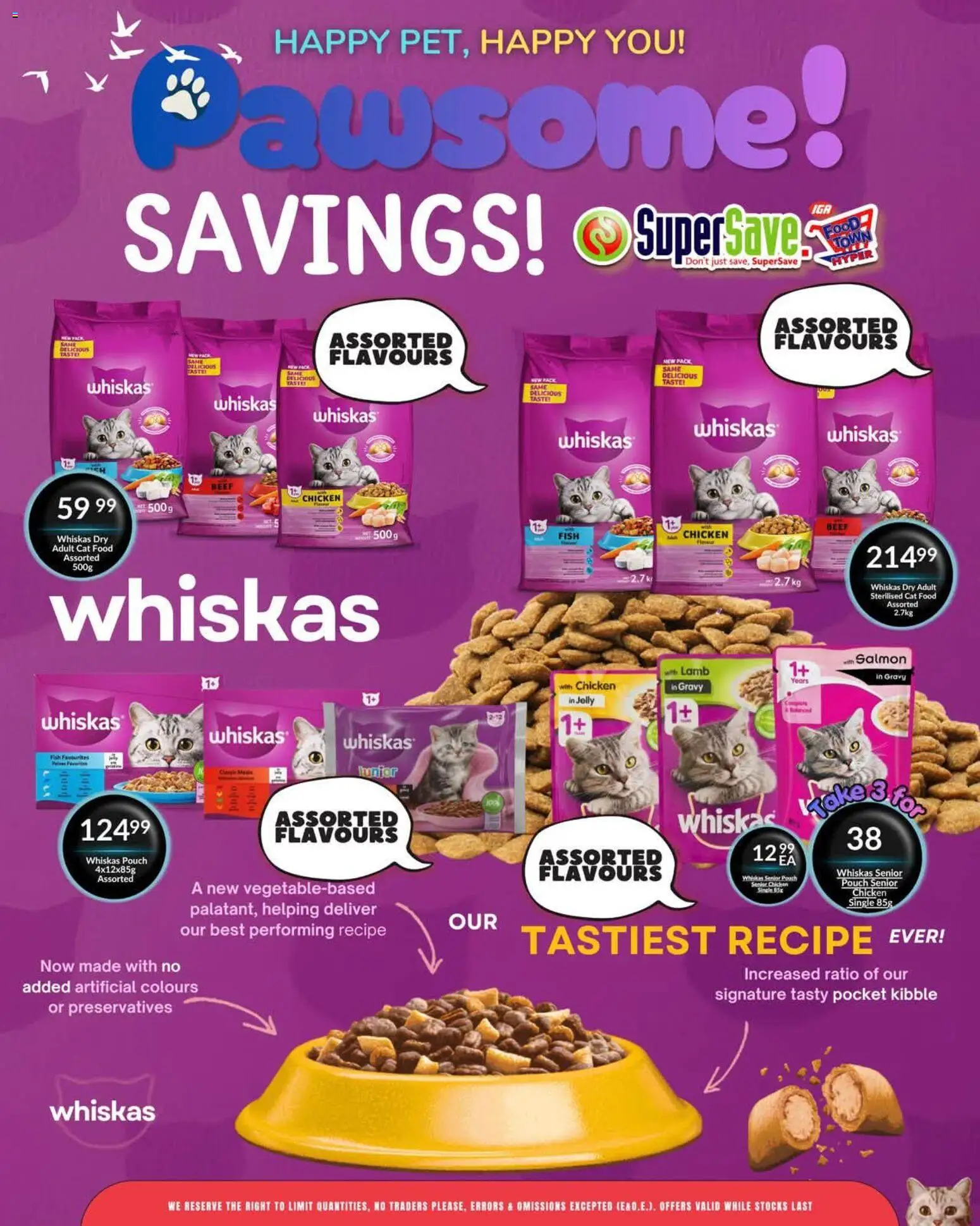 New Super Save catalogue – valid from 17/07/2026 | Page: 11 | Products: Fish, Beef, Gravy, Cat food