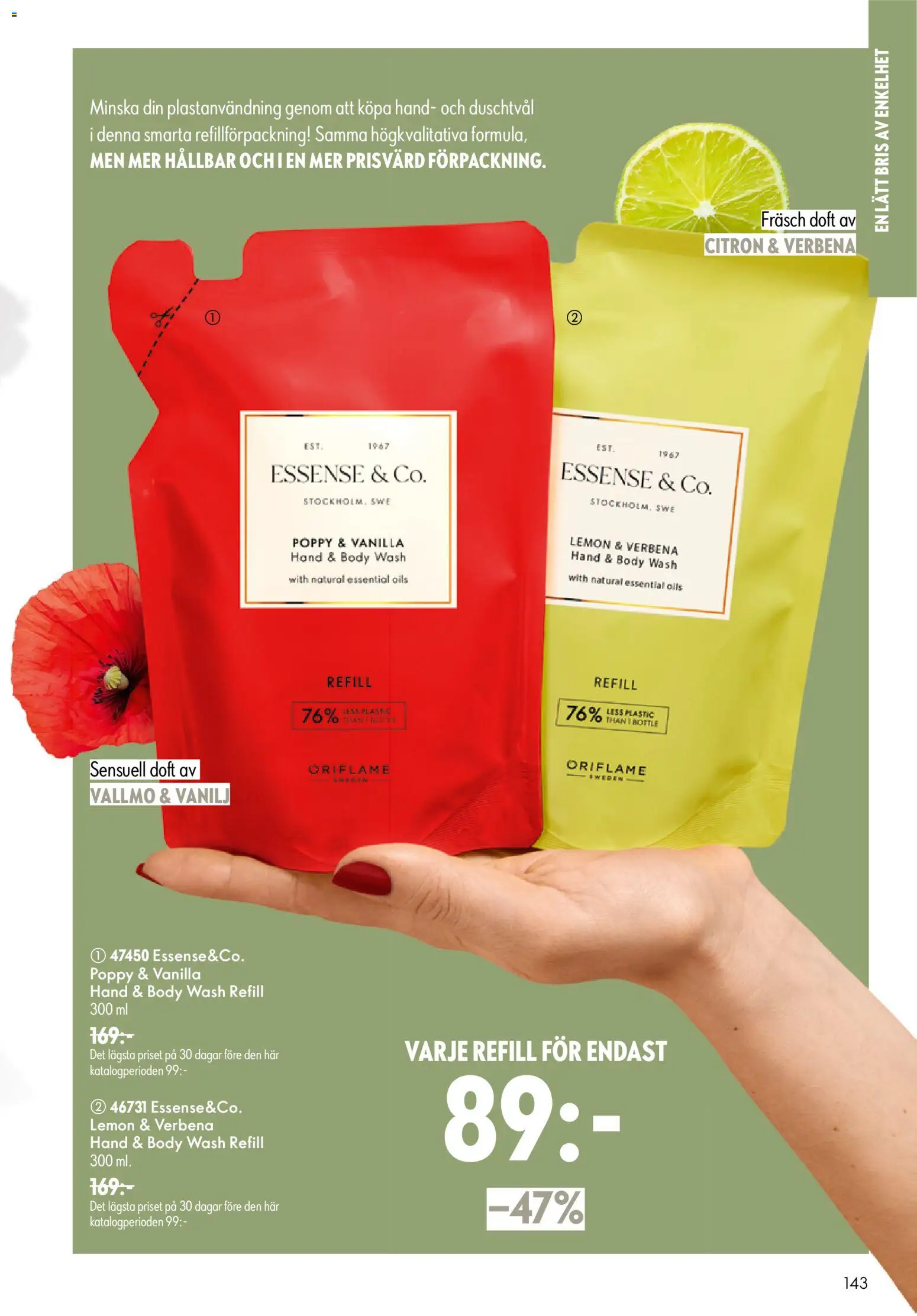 Oriflame reklamblad aktuell från 24/06/2026 | Sida: 143