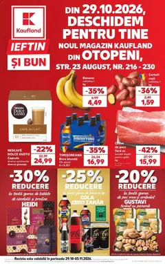 Ofertele Kaufland valabile de la 28.10.2026