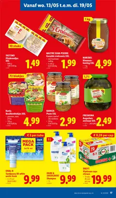 FRESHONA Augurken zoetzuur XXL, Augurken zoetzuur XXL, 1,7 l - Voorbeeld van een folder van Lidl, geldig van 11.05.2026 | Pagina: 17