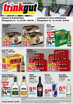 Trinkgut Prospekt Dasing ab 07.09.2026 gültig