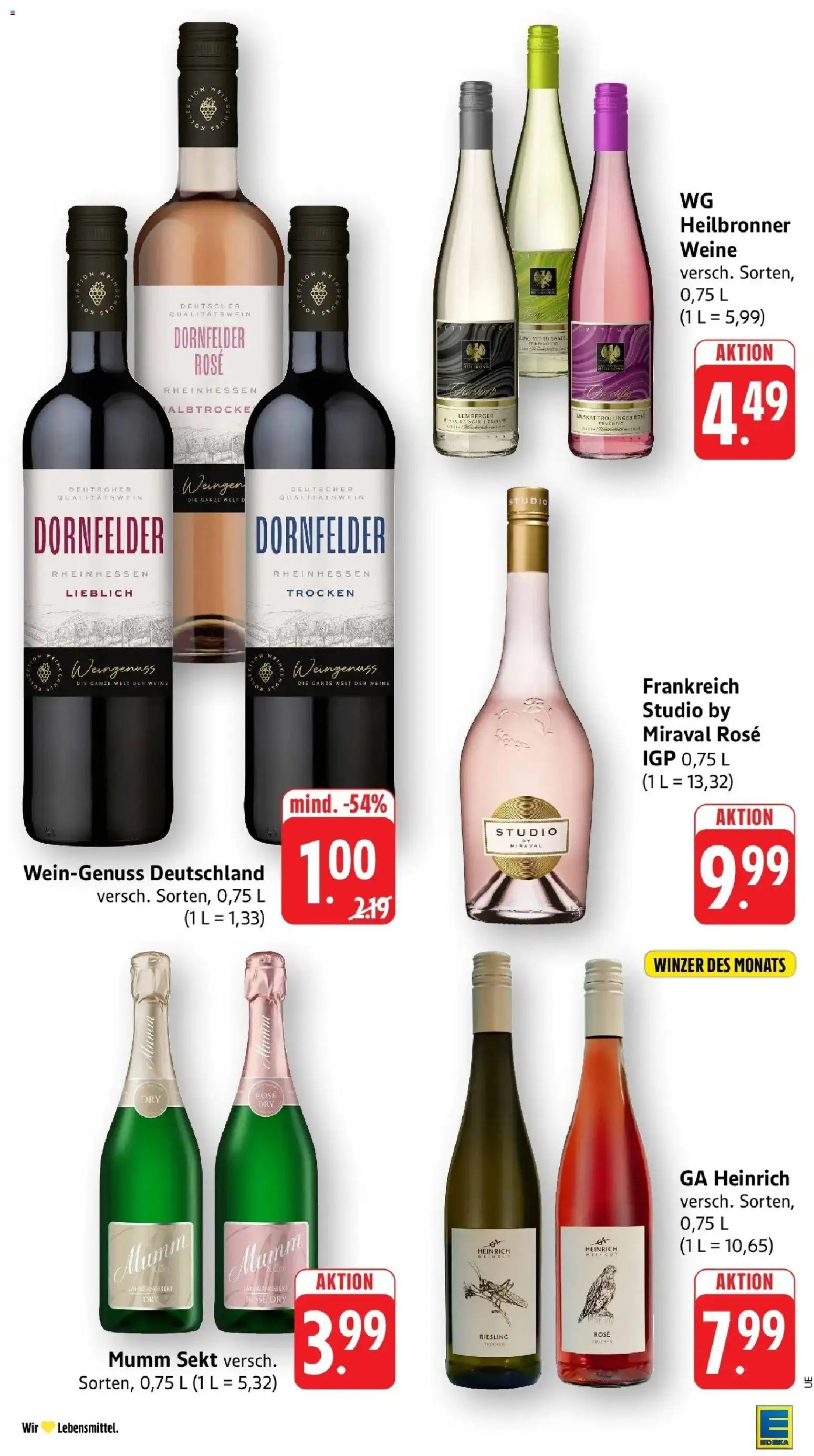 Edeka Prospekt Heilbronn-Sontheim (ab 07.09.2026) » Angebote Online | Seite: 30 | Produkte: Mumm sekt, Sekt