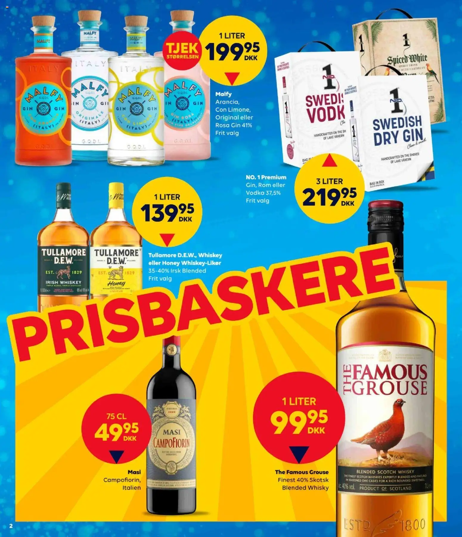 Bordershop tilbudsavis – gyldig fra 01/06/2026 | Side: 2 | Produkter: Gin, Vodka, Whisky, Rom