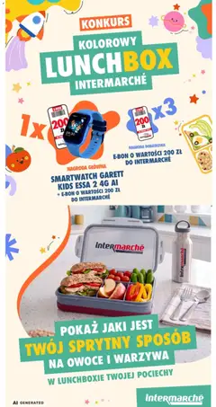 Pogląd oferty "Intermarche konkurs - Kolorowy Lunchbox Intermarche" - ważna od 01.09.2026