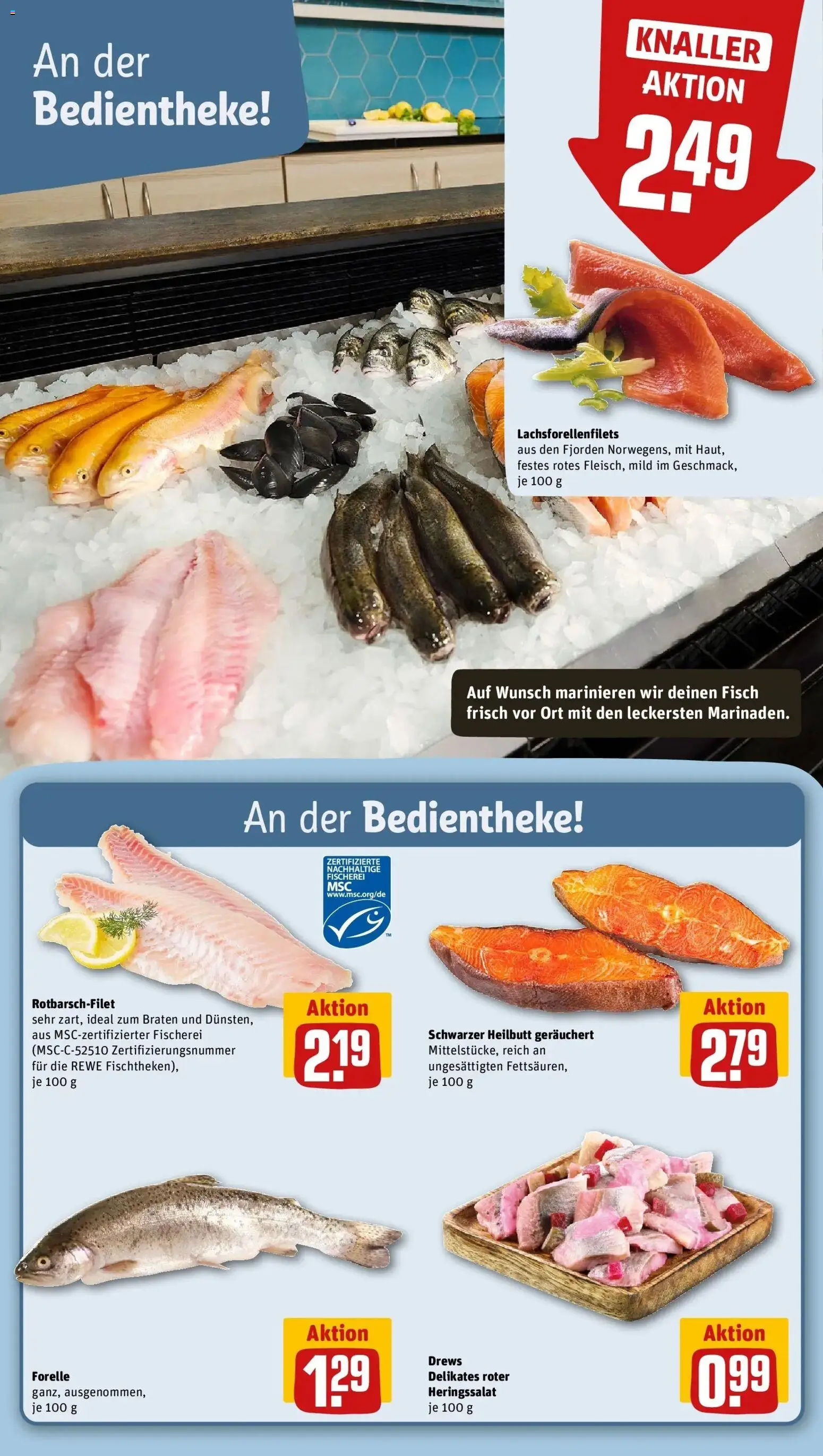 REWE Prospekt ab 14.09.2026 zum Blättern » Angebote | Seite: 29 | Produkte: Fisch