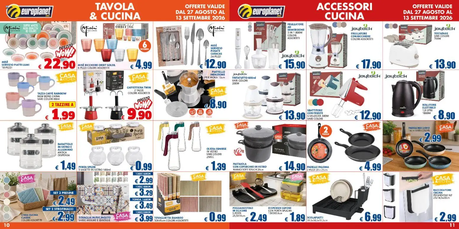 Volantino Europlanet Casa del 27/08/2026 | Pagina: 6