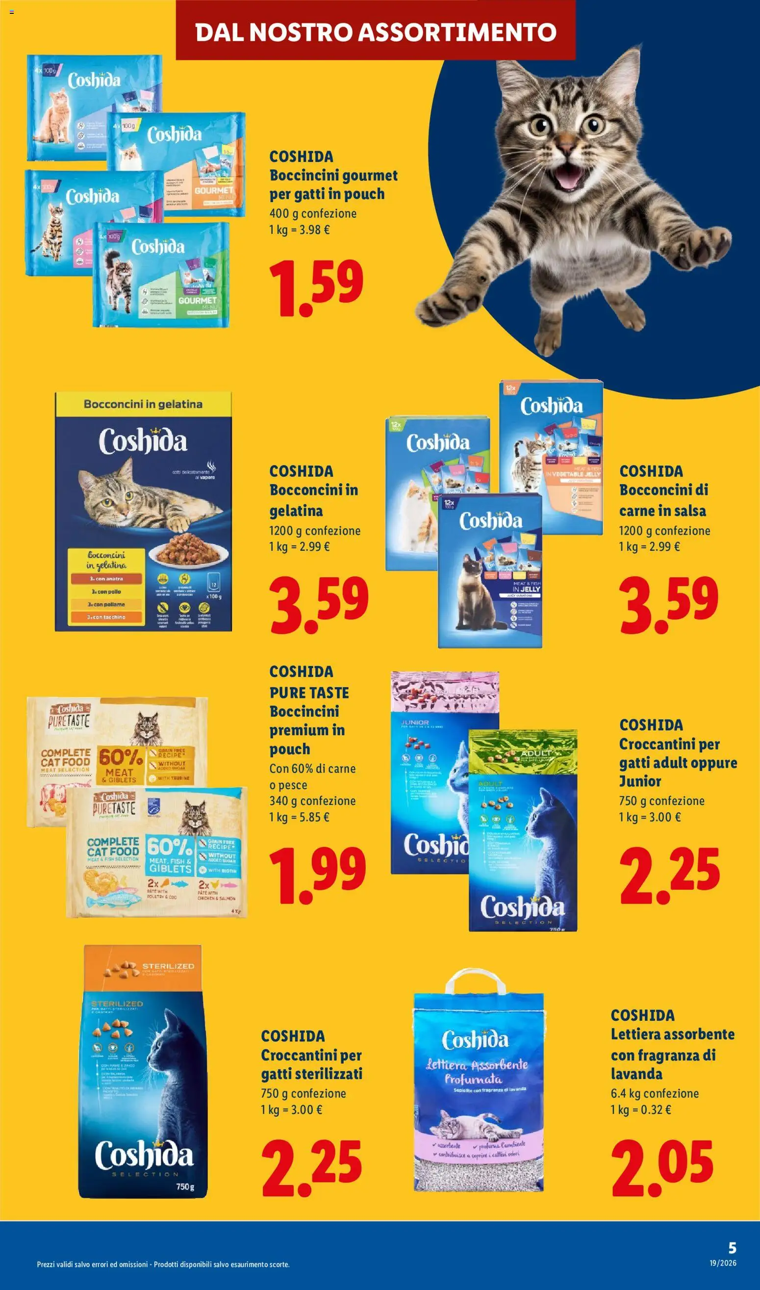 Volantino Lidl del 06/08/2026 | Pagina: 5 | Prodotti: Pollo, Pesce, Tacchino, Fragranza