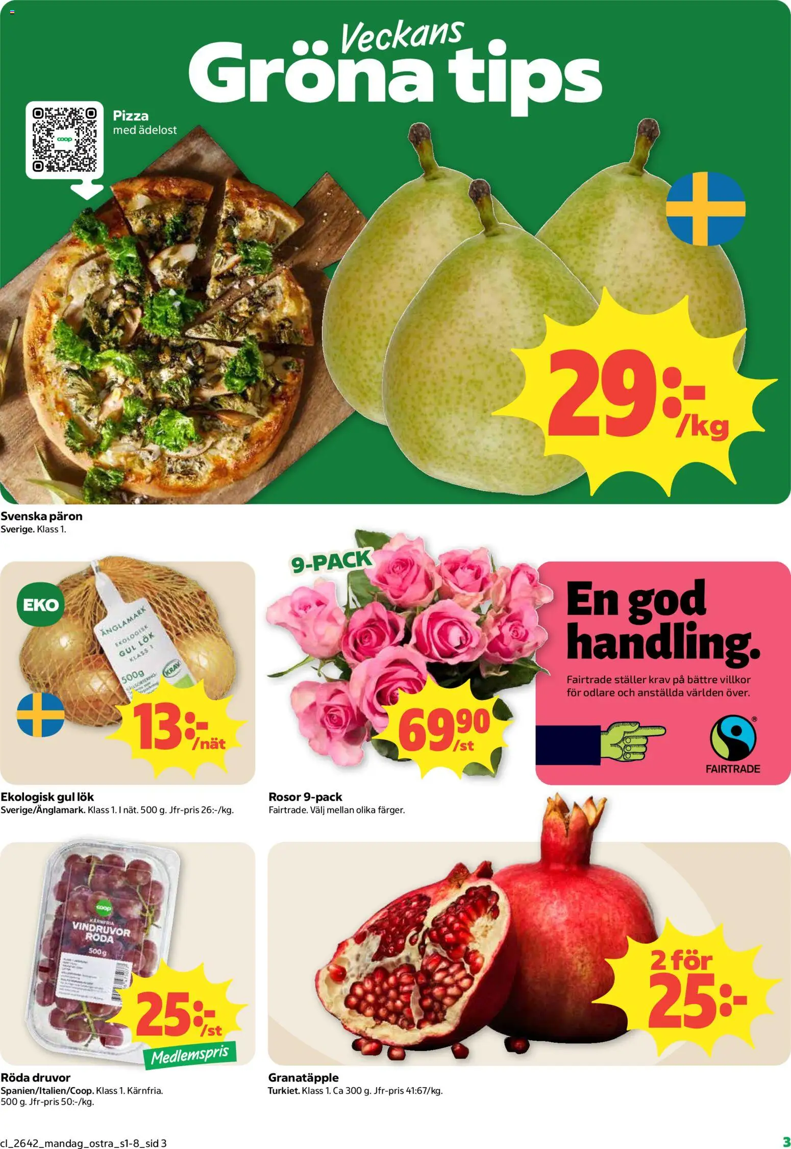 Coop Daglivs reklamblad aktuell från 12/10/2026 | Sida: 3
